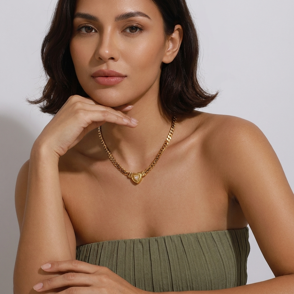 Valentina Heart Necklace