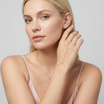 Evelyne Hand Chain Bracelet