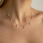 Élise Drop Pearl Necklace