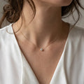 Lora Round Crystal Necklace