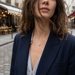 Lora Round Crystal Necklace