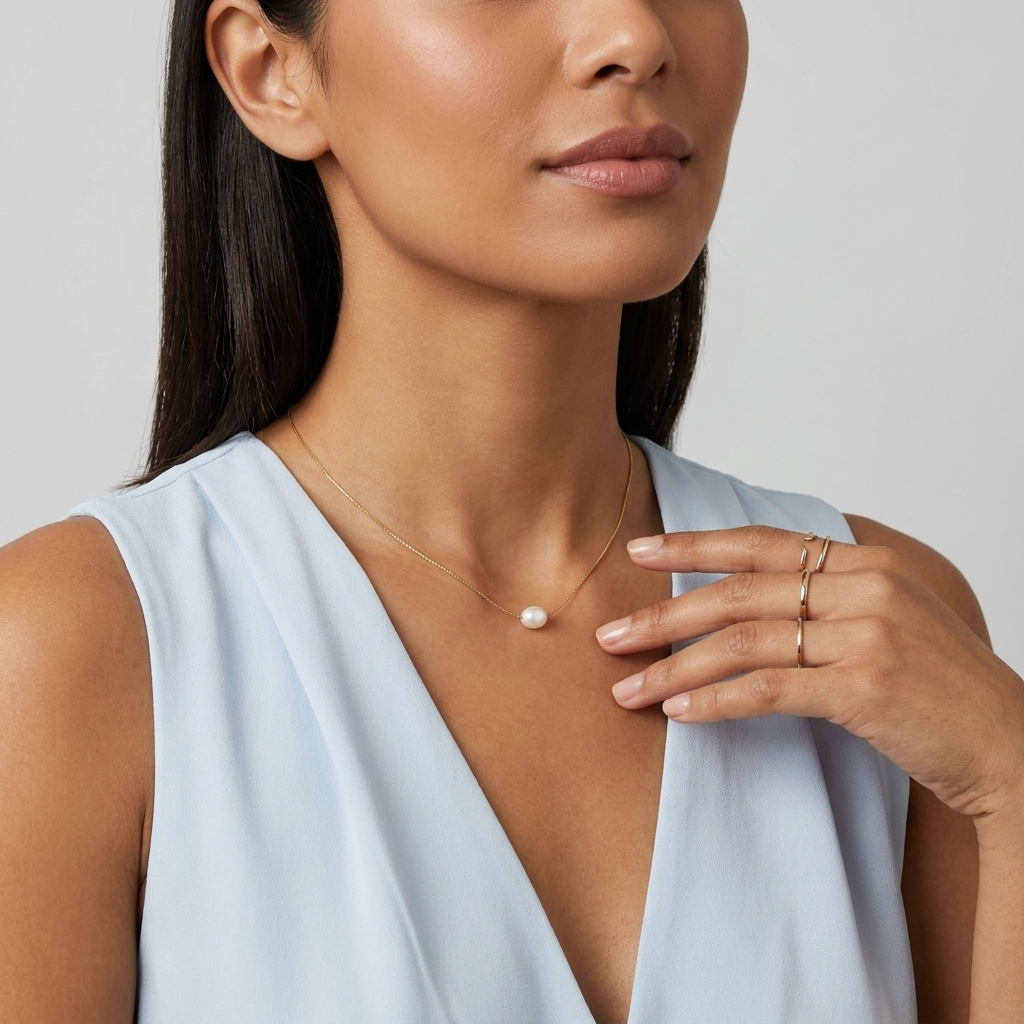 Élise Baroque Pearl Necklace