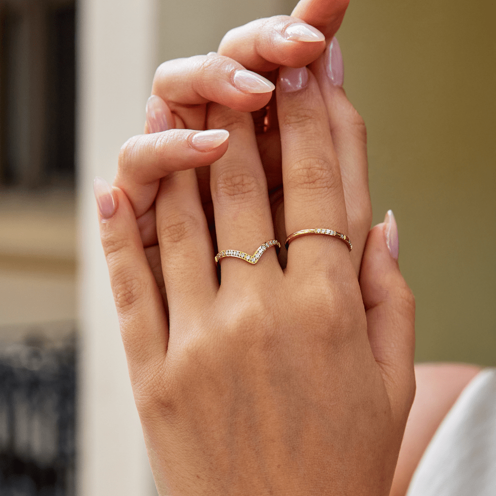 Zara Crown Crystal Ring