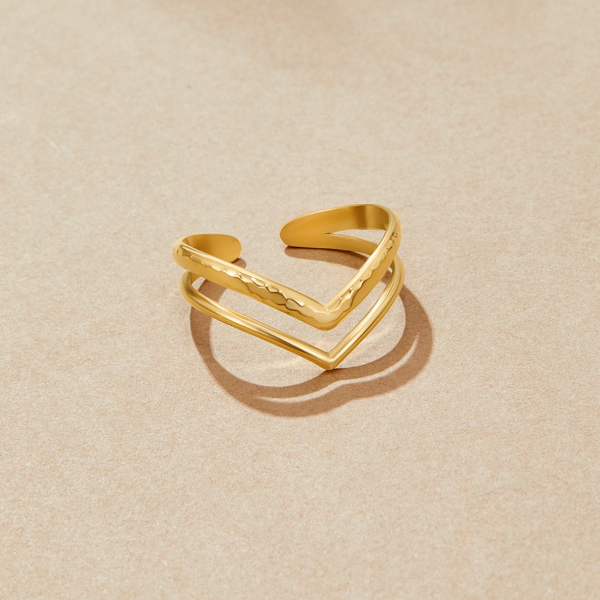 Lora Layered Ring