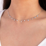 Lucie Dot Charm Necklace