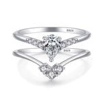 Élodie Crystal Duo Ring