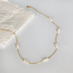 Valentina Tiny Pearls Necklace