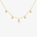 Amélie Crystal Bee Necklace