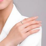 Ava Link Silver Ring