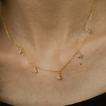 Amélie Crystal Buterfly Necklace