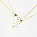 Isabella Radiant Drop Necklace