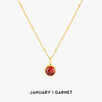 Amelia Birthstone Necklace