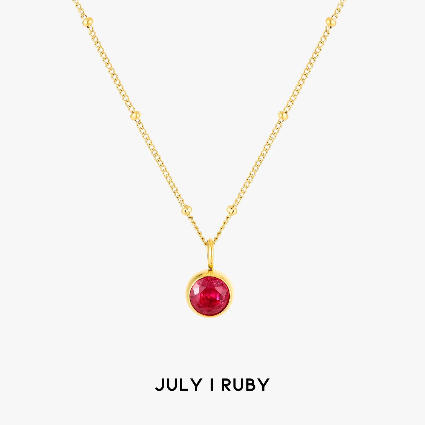 Amelia Birthstone Necklace