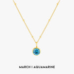 Amelia Birthstone Necklace