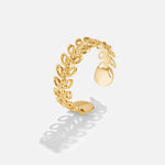 Florence Leaf Ring